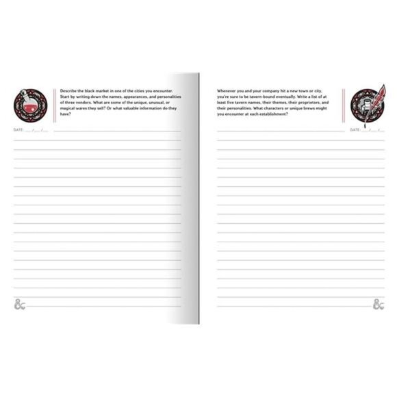 The Worldbuilder's Journal of Legendary Adventures (Dungeons & Dragons) - Picture 3 of 5